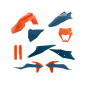 Σετ πλαστικά μοτοσυκλέτας ACERBIS για KTM EXC/EXC-F 20-23 Orange/Blue thumb